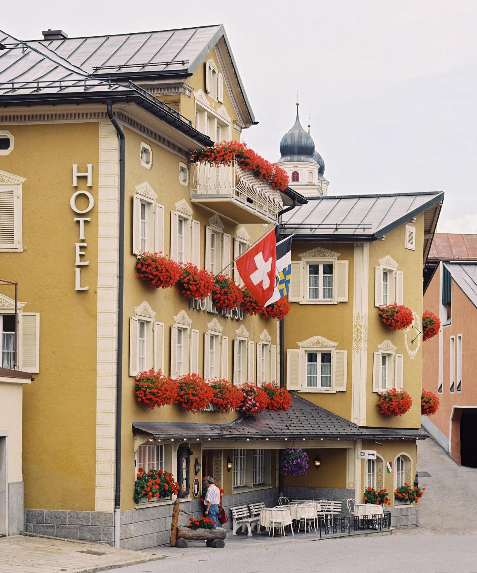 Hotel Alpsu Disentis Buitenkant foto