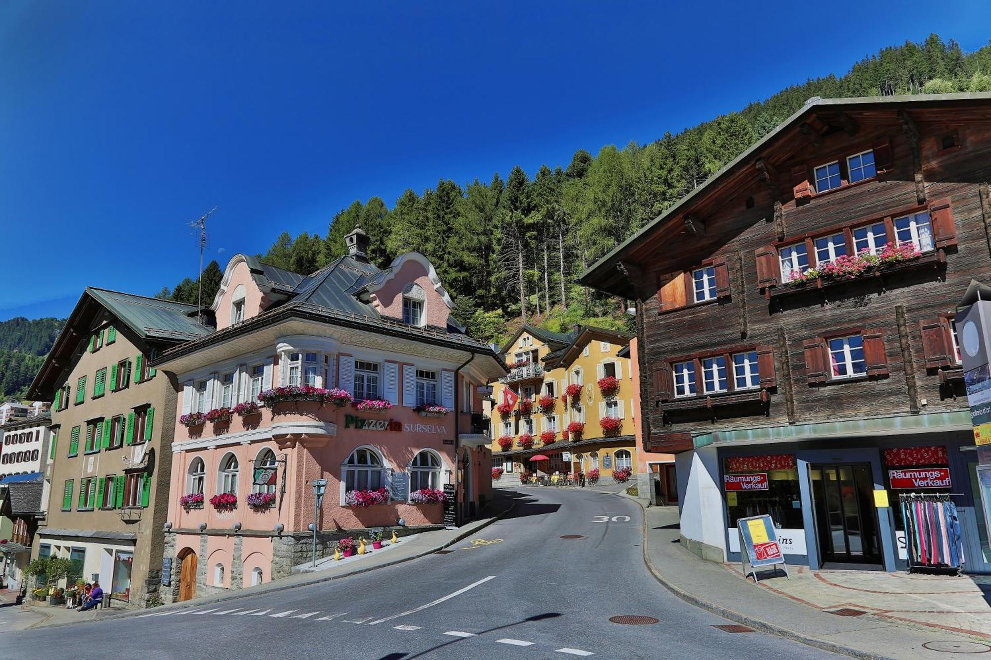 Hotel Alpsu Disentis Buitenkant foto