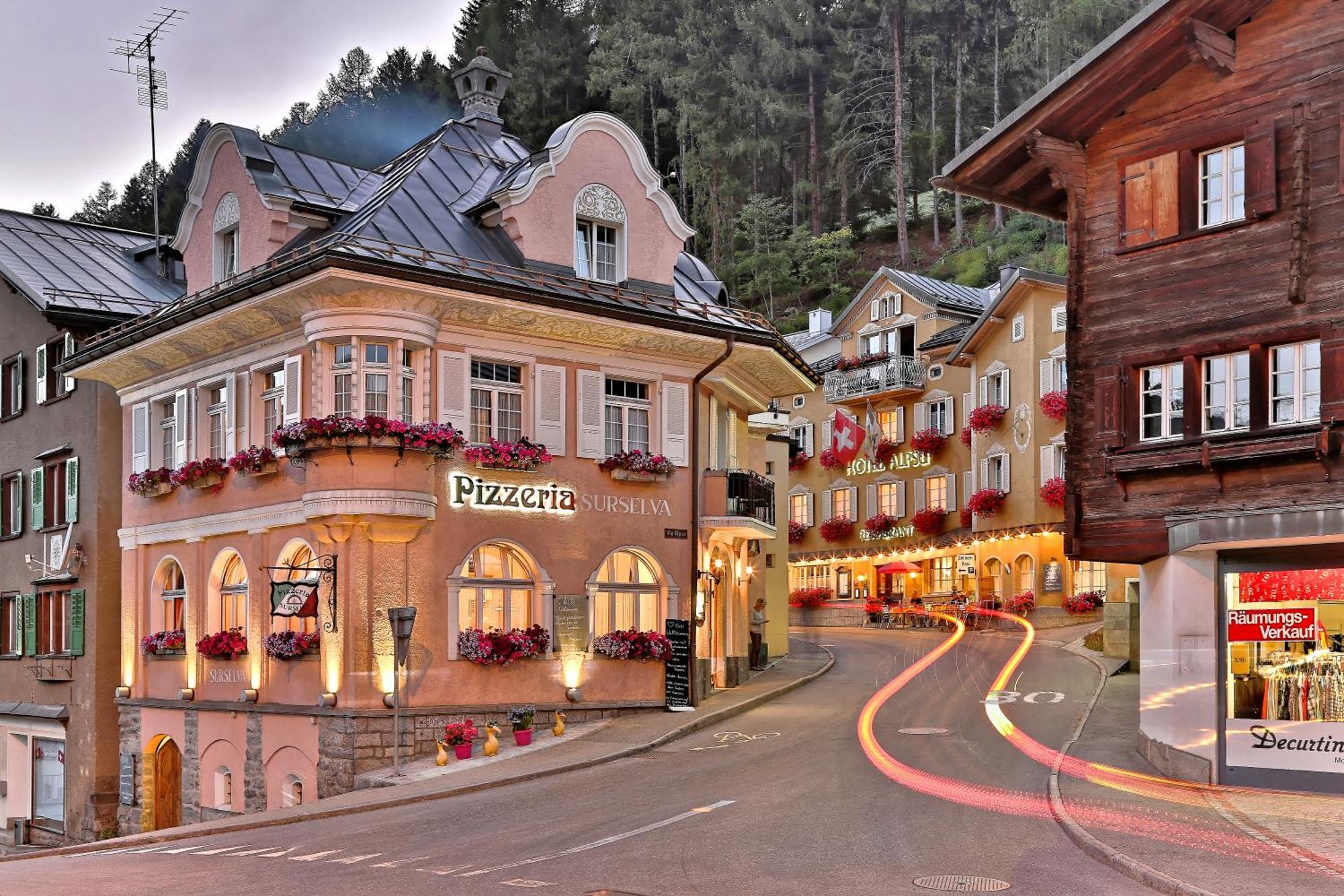 Hotel Alpsu Disentis Buitenkant foto