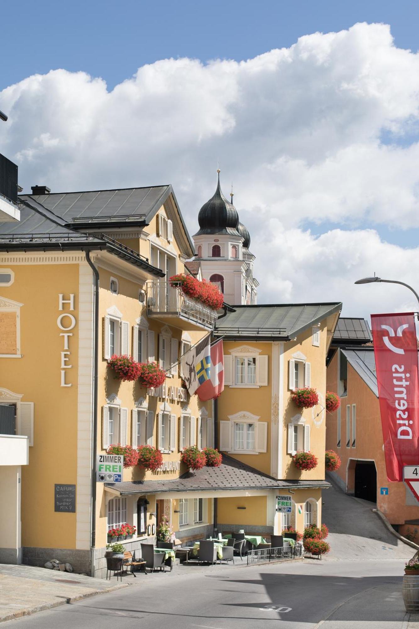 Hotel Alpsu Disentis Buitenkant foto